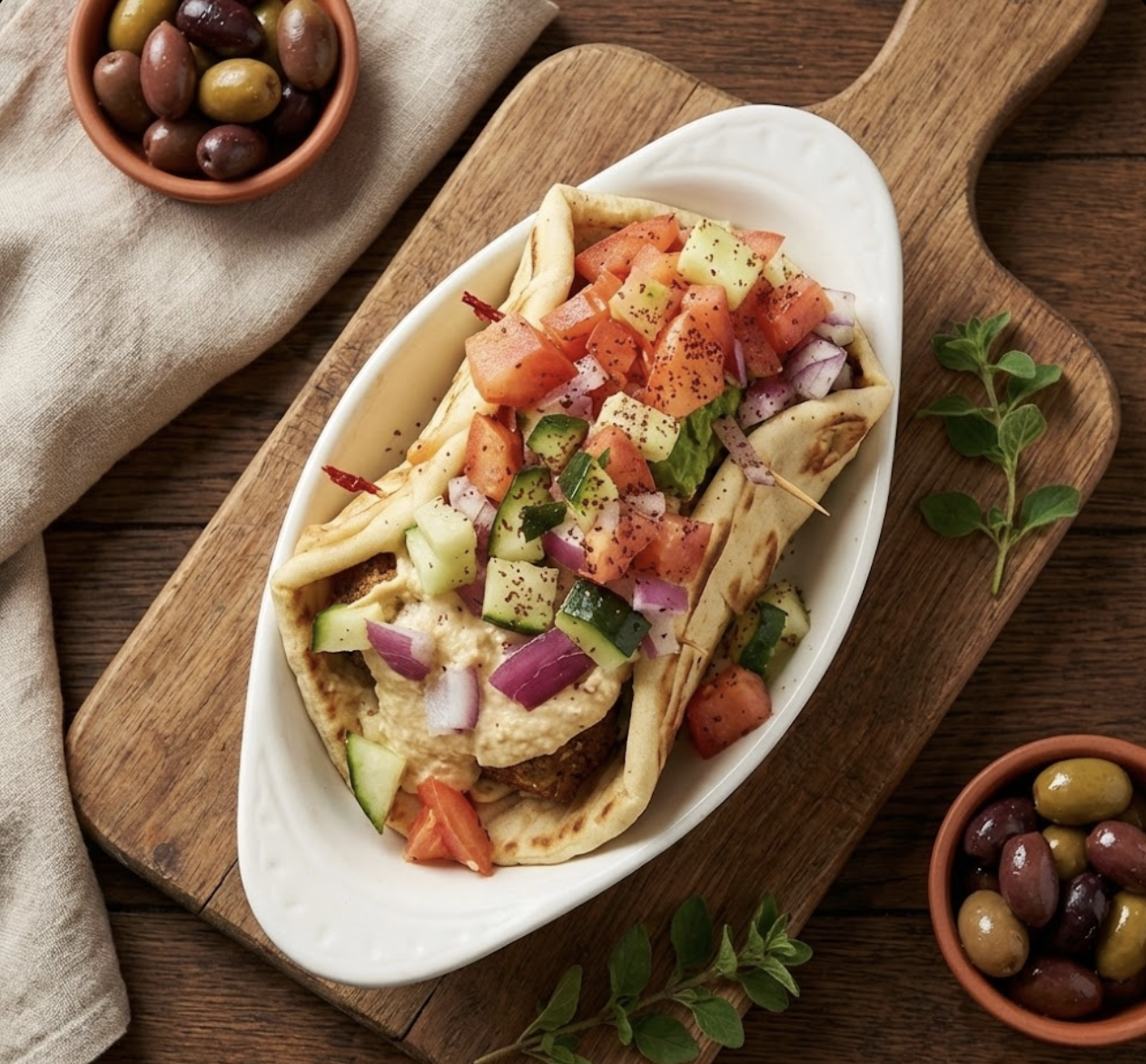 Jerusalem Falafel Sandwich